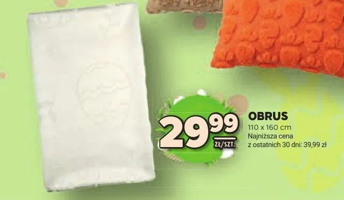 Obrus 110 x 160 cm promocja w Stokrotka