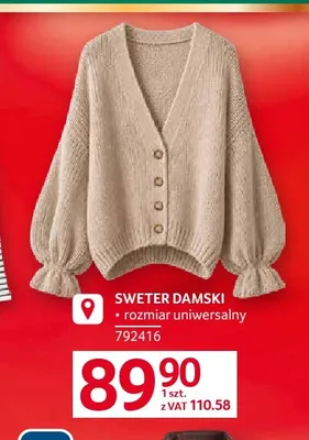 Sweter damski promocja w Selgros