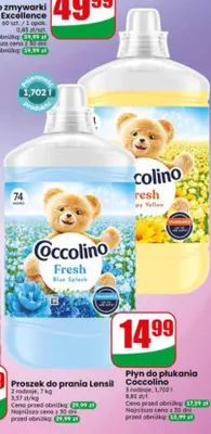 Płyn do płukania Coccolino Fresh Blue Splash promocja w Dino
