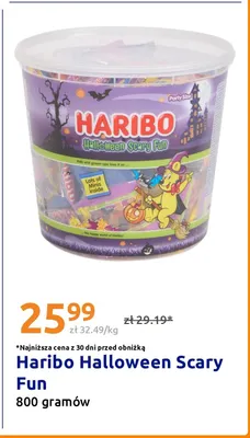 Żelki Haribo Halloween Scary Fun promocja w Action