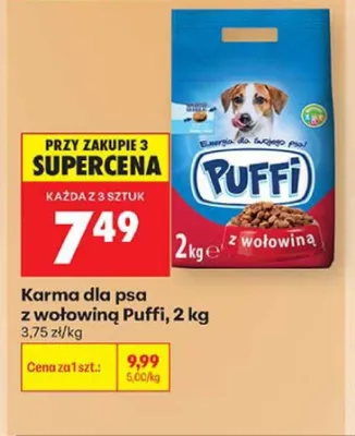 Karma dla psa z wołowina Pedigree promocja w Biedronka