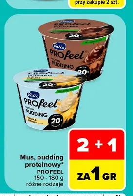 Mus proteinowy Valio PROfeel promocja w Carrefour Market