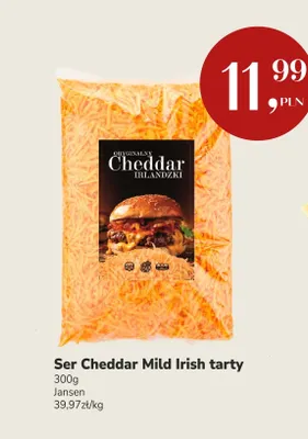 Ser Cheddar Mild Irish tarty Jansen promocja w Market Point
