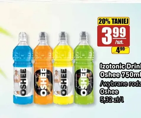 Napój izotoniczny Oshee Orange promocja w API Market