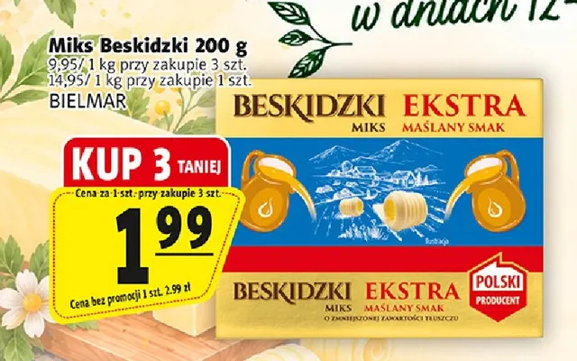 Miks Beskidzki Bielmar promocja w Prim Market