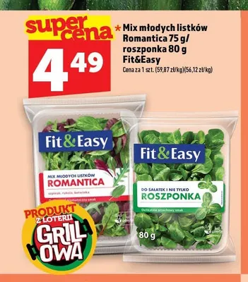 Roszponka Fit&Easy promocja w TOPAZ