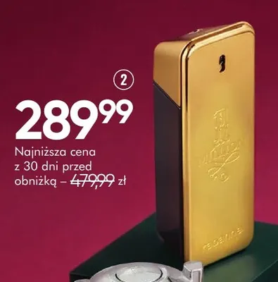 Rabanne 1 Million męska woda toaletowa promocja w Super-Pharm