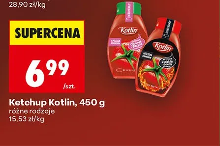 Ketchup różne rodzaje promocja w Biedronka