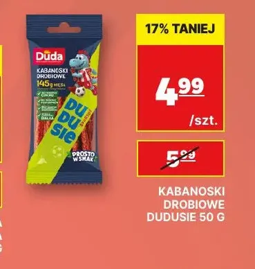 Kabanoski drobiowe Dudusie Duda promocja w API Market