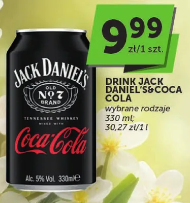 Drink Jack Daniel's & Coca Cola promocja w ABC
