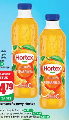 Sok pomarańczowy 100% promocja w Dino