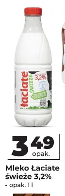Mleko Łaciate świeże 3,2% promocja w Odido