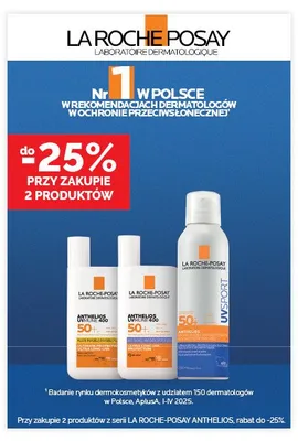 Balsam LA ROCHE-POSAY ANTHELIOS UV Sport SPF 50+ promocja w Super-Pharm