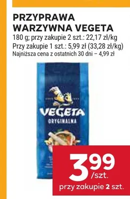 Przyprawa warzywna Vegeta promocja w Stokrotka