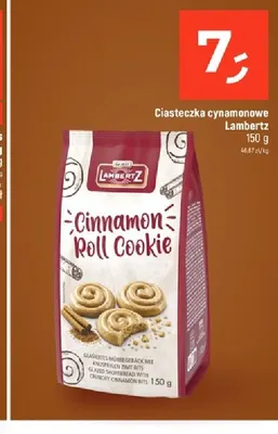 Ciasteczka cynamonowe Lambertz promocja w Dealz