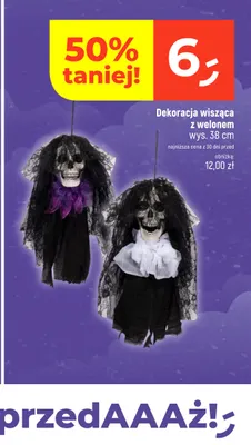 Dekoracja wisząca z welonem promocja w Dealz