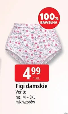 Figi damskie Vento promocja w Leclerc