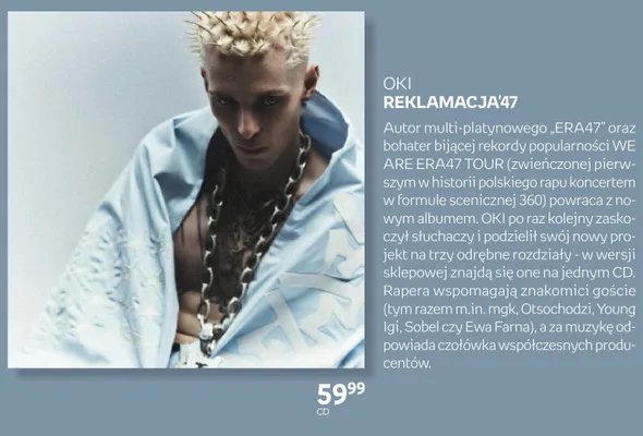 Płyta CD OKI Reklamacja'47 promocja w Empik