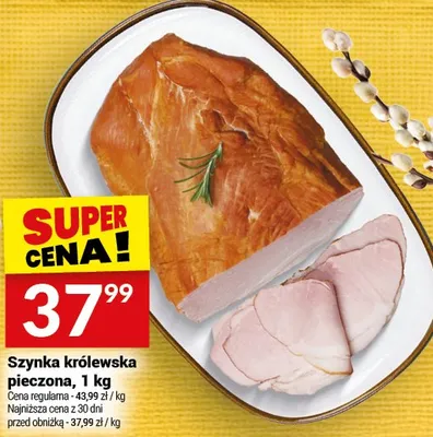 Szynka królewska pieczona promocja w Twój Market