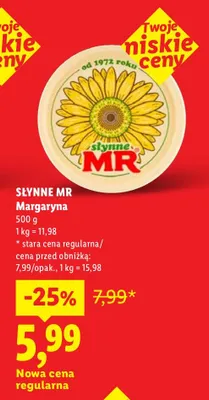 Margaryna promocja w Lidl
