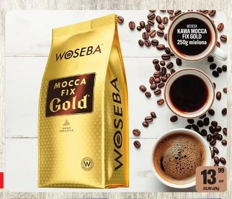 Kawa mielona Mocca Fix Gold Woseba promocja w Tomi Markt