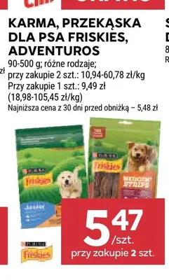 Karma, przekąska dla psa Friskies promocja w Stokrotka