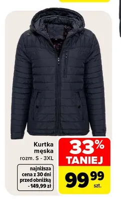 Kurtka męska promocja w Carrefour