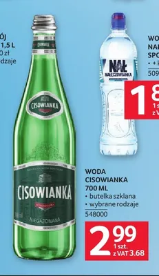 Woda mineralna Cisowianka promocja w Selgros