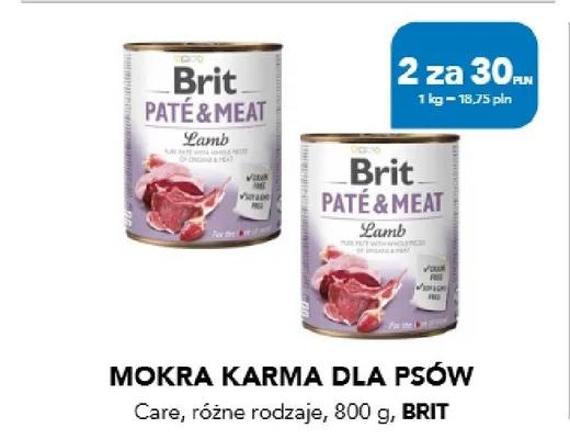 Mokra karma dla psów Paté&Meat Lamb Care, różne rodzaje promocja w Aquael zoo