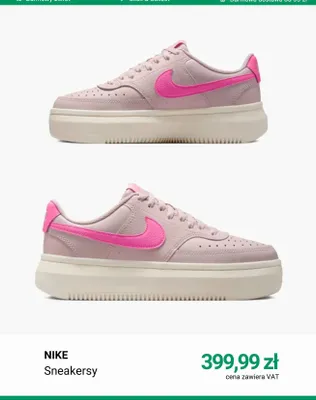 Sneakersy Nike promocja w Deichmann