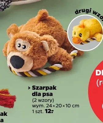 Szarpak dla psa wym. 24×20×10cm promocja w Netto