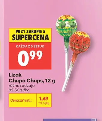 Lizak Chupa Chups promocja w Biedronka