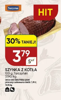 Szynka z kotła Tarczyński promocja w Chata Polska