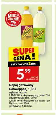 Napój gazowany Schweppes Orange Passion promocja w Twój Market