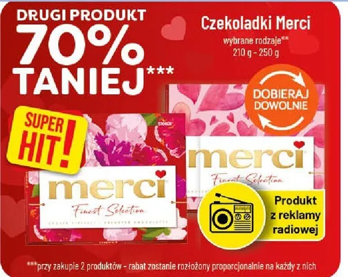 Czekoladki Merci promocja w POLOmarket