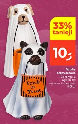 Figurka halloweenowa promocja w Dealz