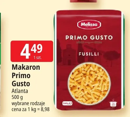 Makaron Primo Gusto Fusilli promocja w Leclerc