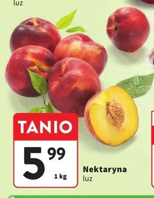 Nektarynki promocja w Intermarche