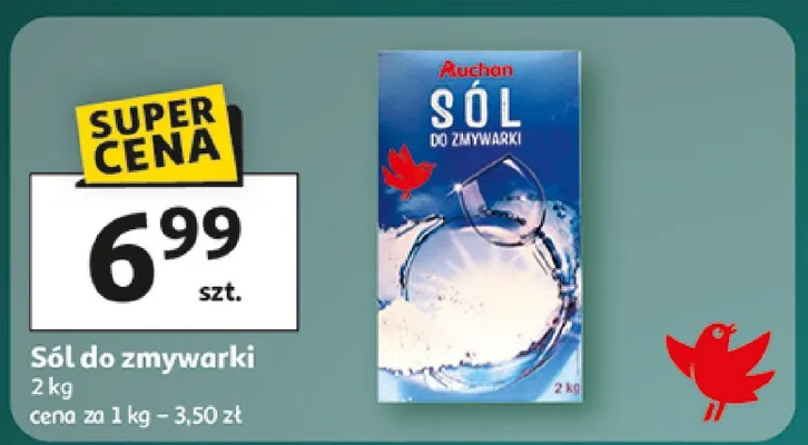 Sól do zmywarki promocja w Auchan
