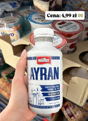 Ayran napój w stylu tureckim promocja w Biedronka