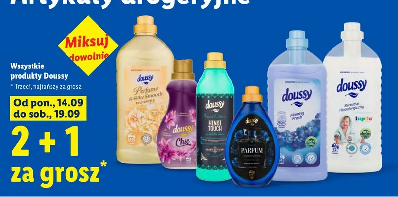 Płyn do płukania tkanin Chic Doussy promocja w Lidl
