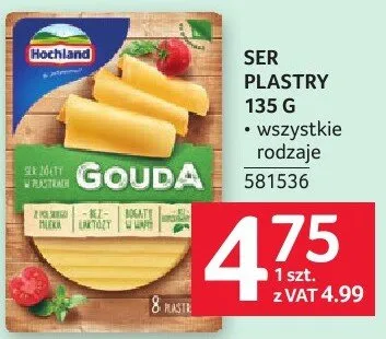 Ser plastry Gouda promocja w Selgros