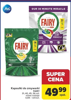 Kapsułki do zmywarki promocja w Carrefour Market