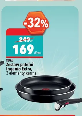 Zestaw patelni Tefal Ingenio Extra promocja w Biedronka Home