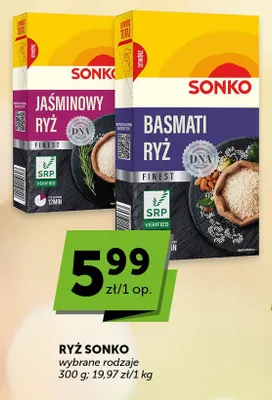 Ryż jaśminowy Sonko promocja w Euro Sklep