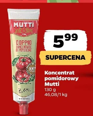 Koncentrat pomidorowy promocja w Netto