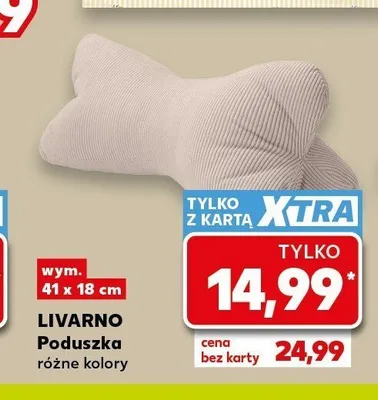 Poduszka Livarno promocja w Kaufland