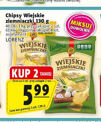 Chipsy Wiejskie Ziemniaczki promocja w Prim Market