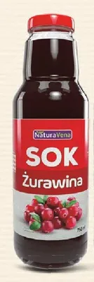 Sok z żurawiny NaturAvena promocja w Intermarche