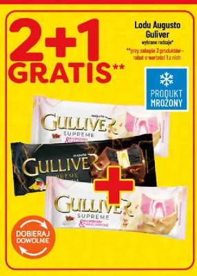 Lody Augusto Gulliver promocja w POLOmarket